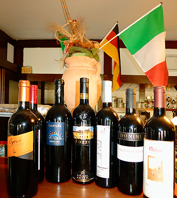 Unser umfangreiches Weinsortiment aus ganz Italien